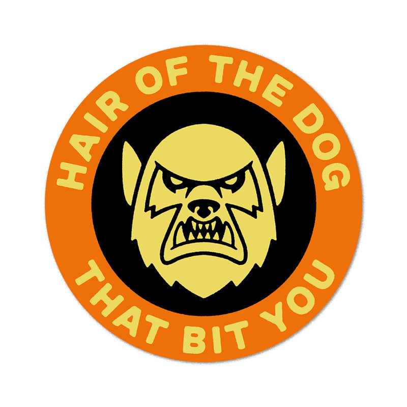Hair of the Dog Sticker